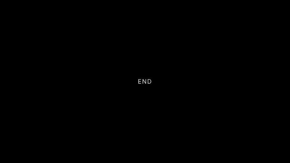 The end layout